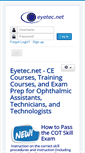 Mobile Screenshot of eyetec.net